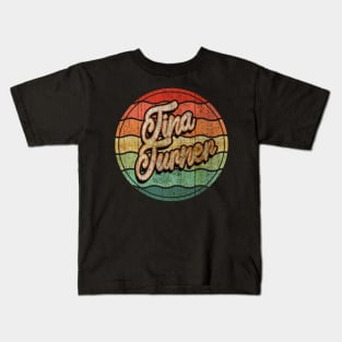 Retro Vintage Tina Turner Kids T-Shirt